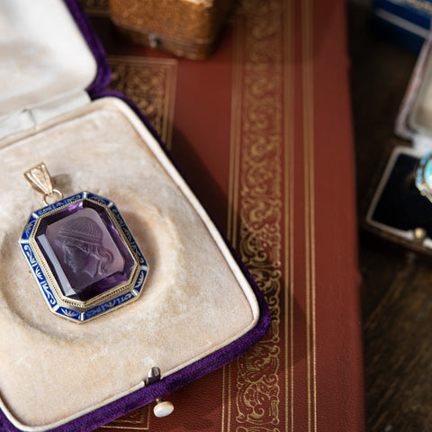 Amethyst Vintage and Antique Jewelry