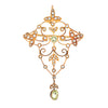 Antique Edwardian Pendant Brooch