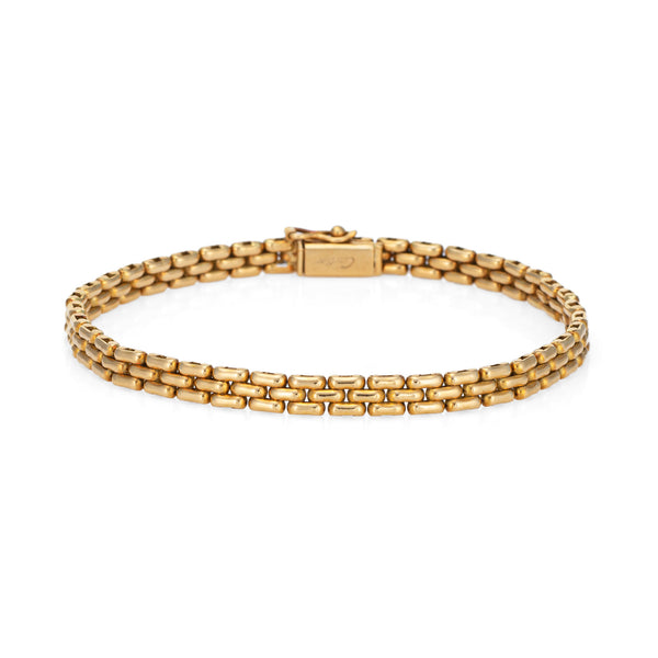 Cartier Paris Honeymoon Reversible Bracelet In Solid Bicolor 18Kt