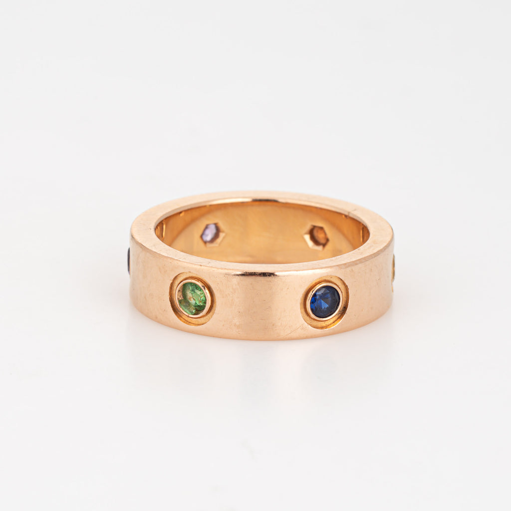 Cartier multicolor ring 2025