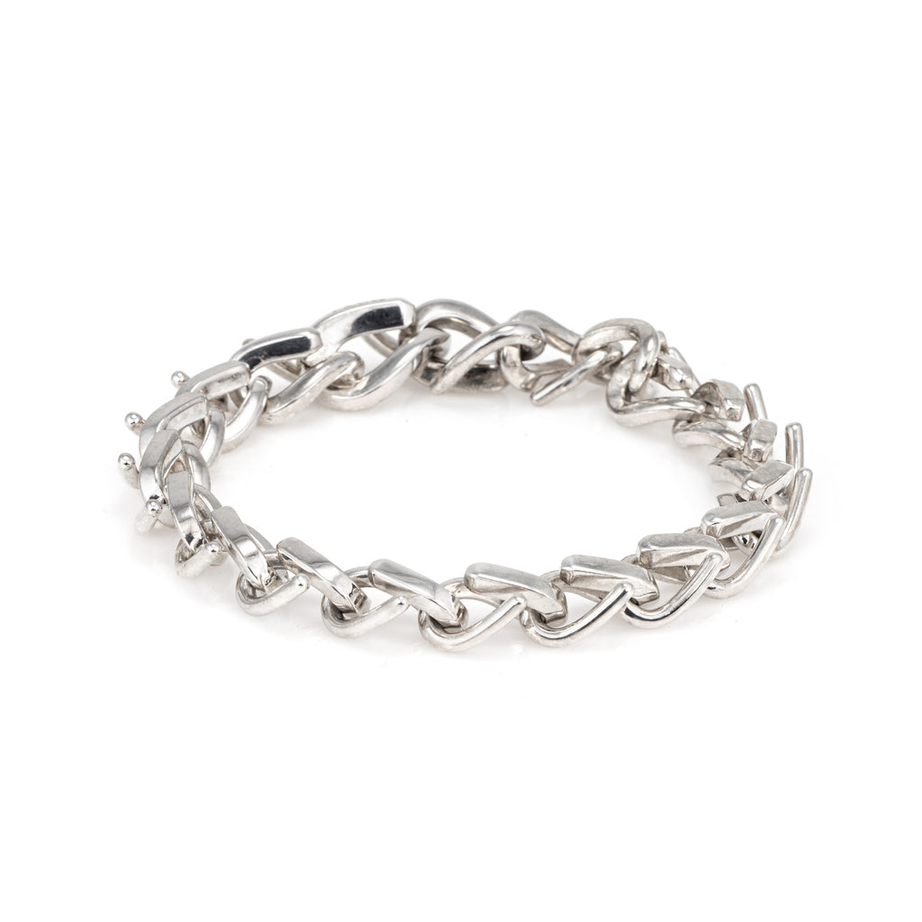 And Co Tiffany Chunky Chain Bracelet Tiffany Co Forge Bracelet