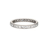 Antique French diamond eternity ring