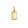 Cartier Gold Ingot Bar Penant