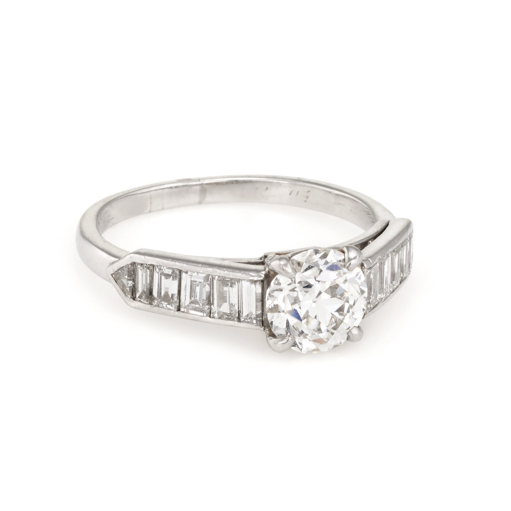 Cartier platinum engagement rings cheap