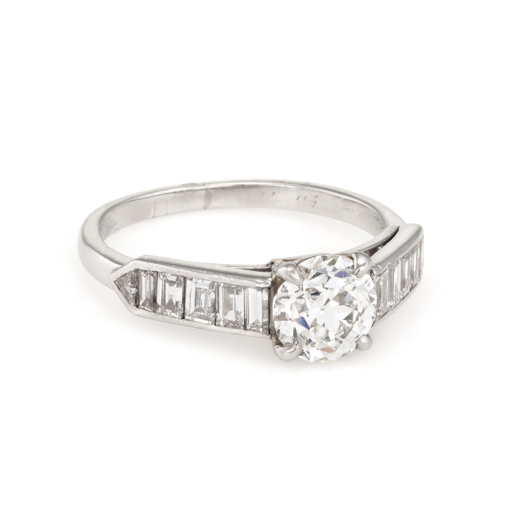 Bonhams : CARTIER DIAMOND SINGLE-STONE RING, CIRCA 1925