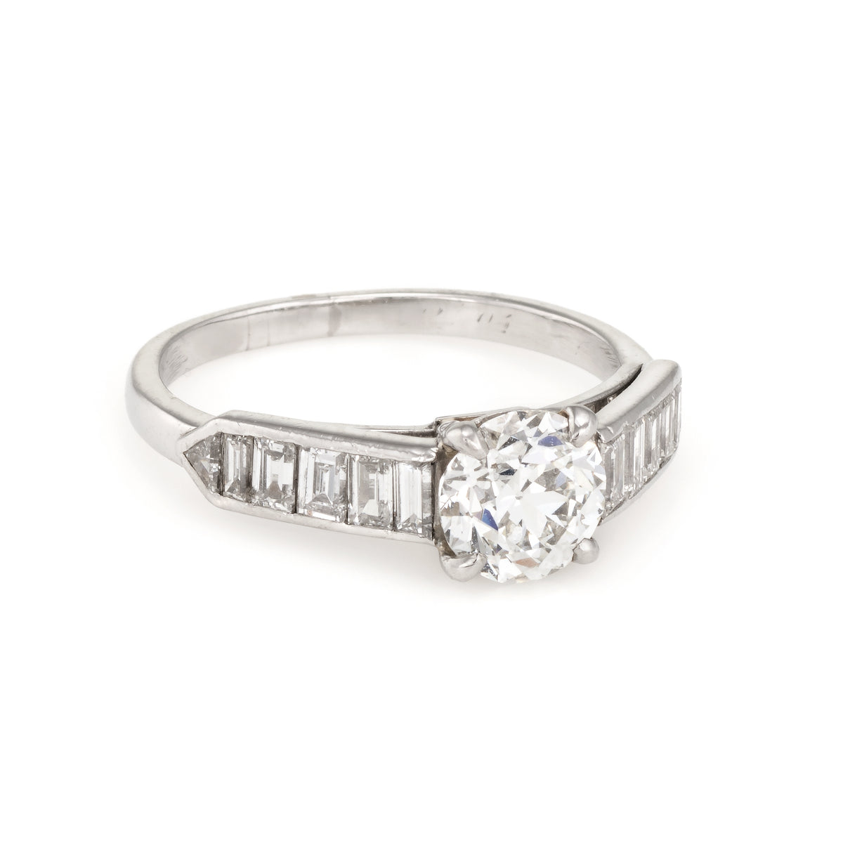 Antique cartier engagement ring deals