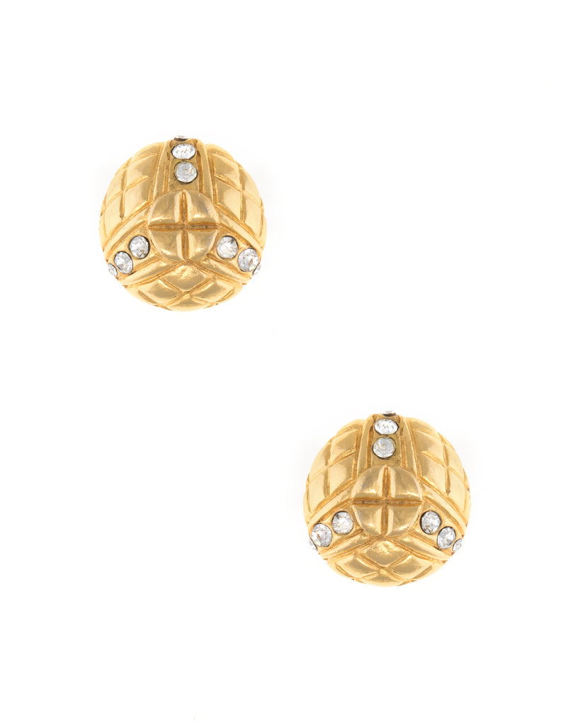 Vintage 1980s Chanel Clip Earrings