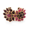 Chanel Floral Cuff Bracelet