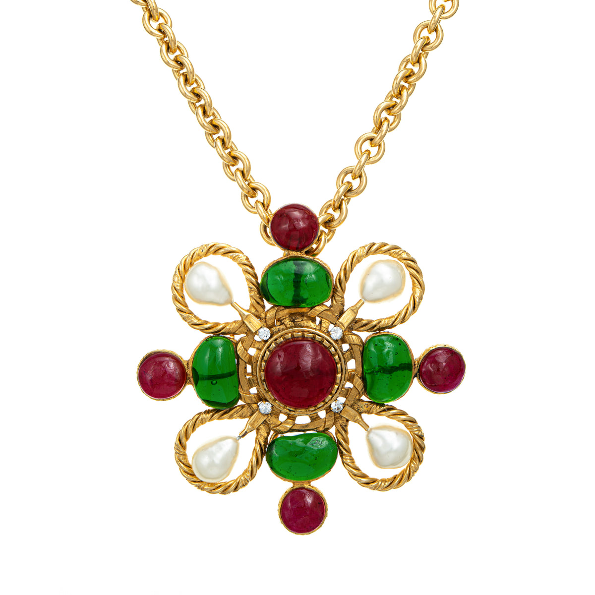 Chanel vintage necklace coin - Gem