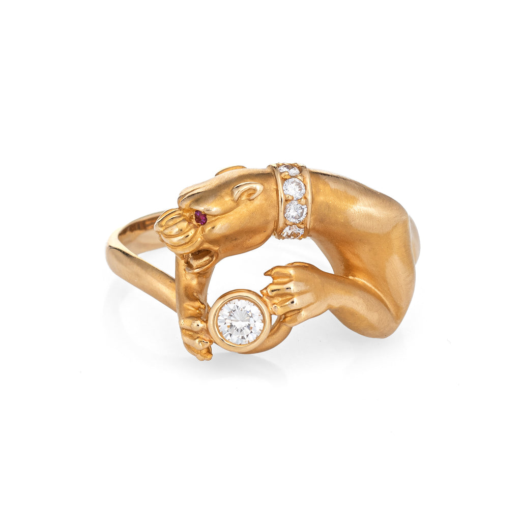 Carrera y carrera panther ring hotsell