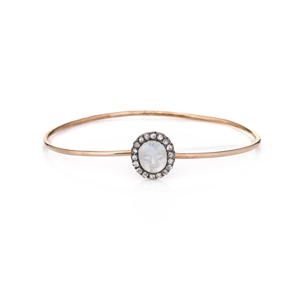 Antique French 18K Gold and Silver Pearl Diamond Bracelet – W&W Jewelry