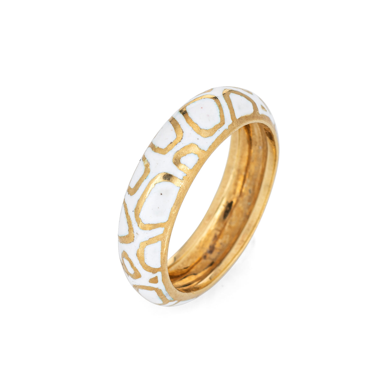 Cartier enamel ring Clearance