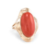 Sophie Jane Coral Cocktail Ring