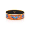 Hermes Pre owned Enamel Bangle Orange