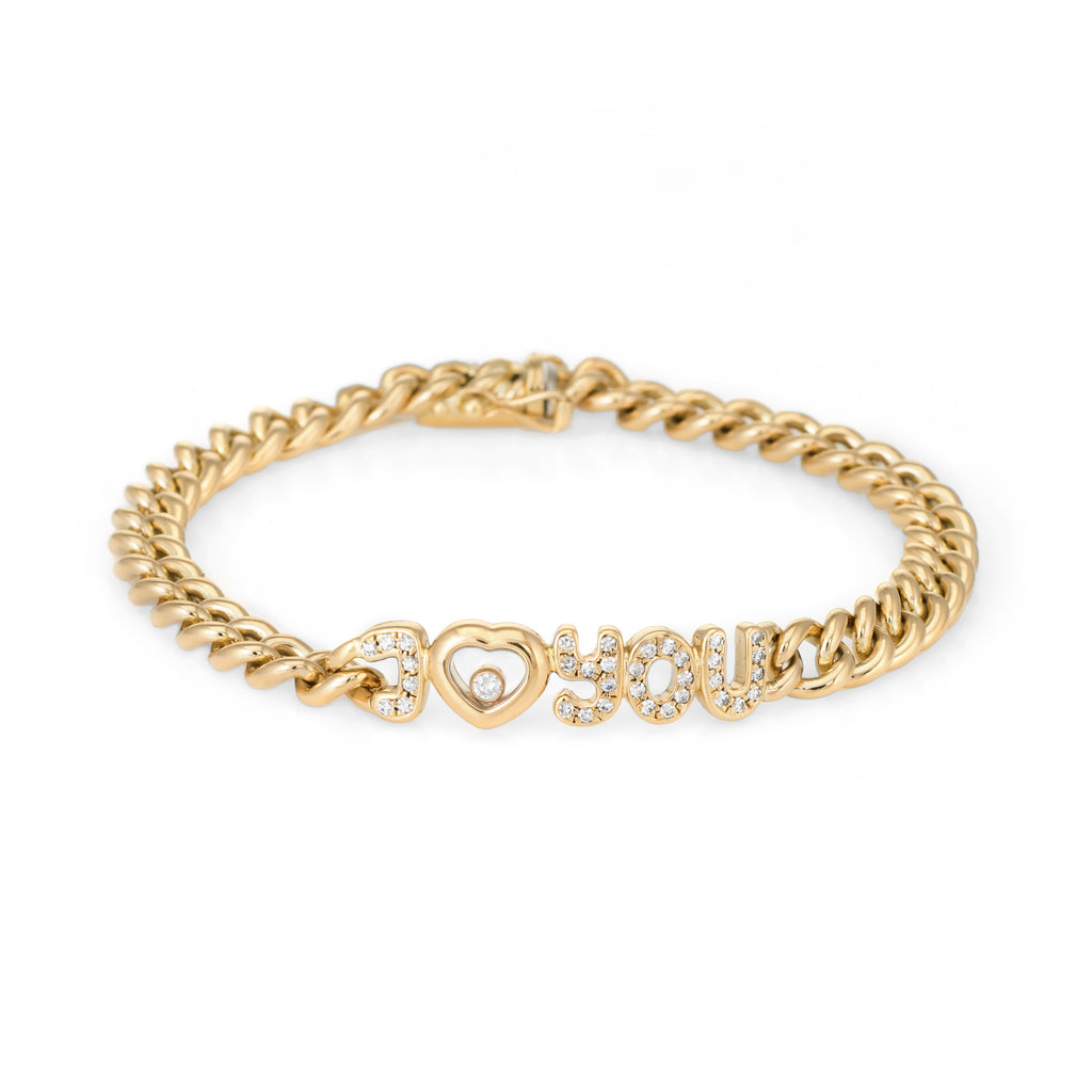 Chopard I love you diamond bracelet