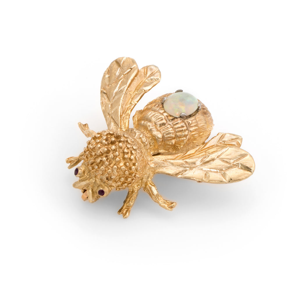 Vintage bumble bee brooch hotsell