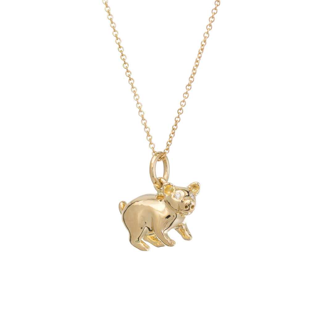 Tiffany and co pig charm hotsell