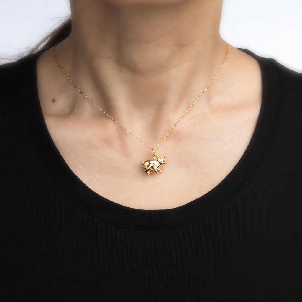 Tiffany pig hotsell charm