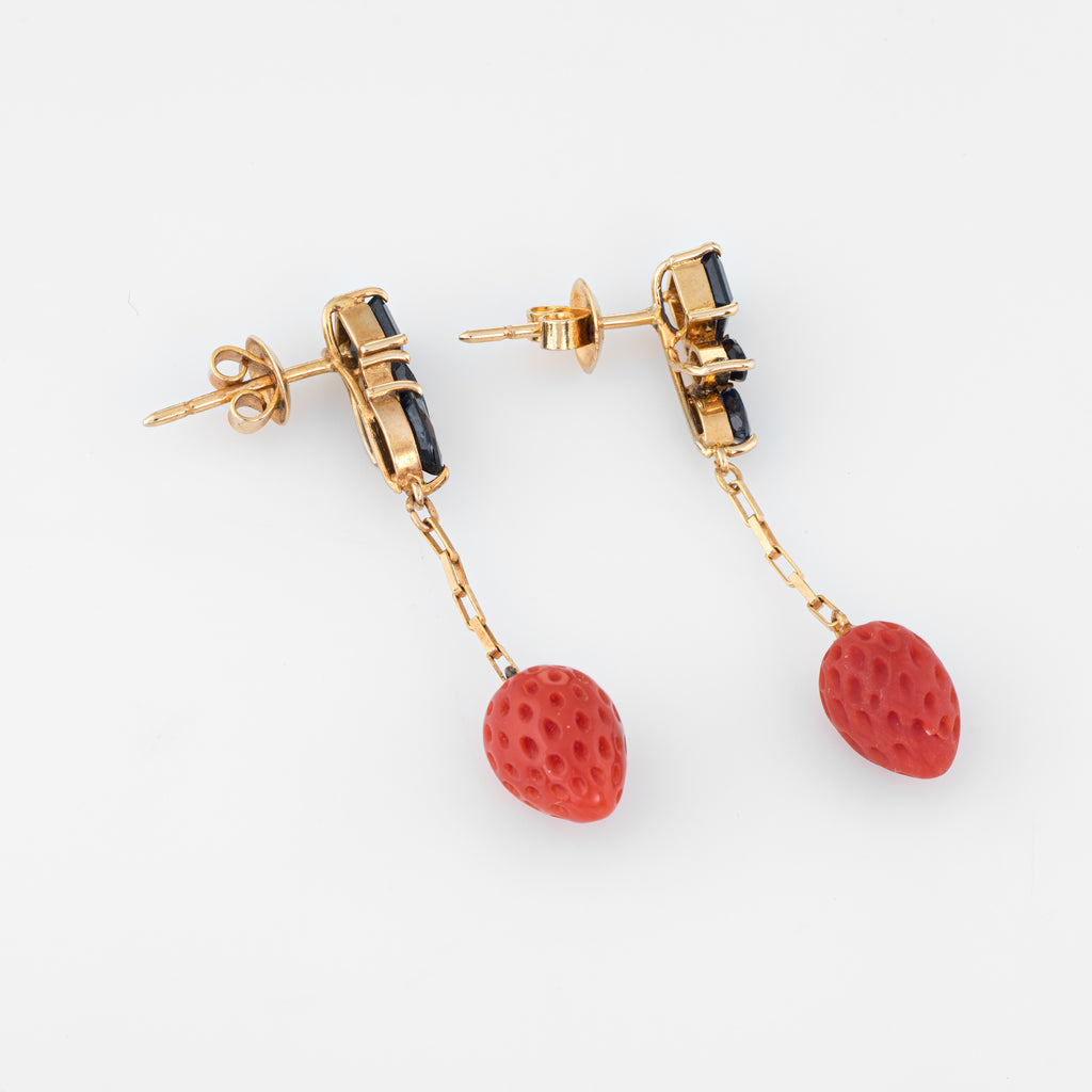 Bonhomie Gold Women Coral & Pearl Earring