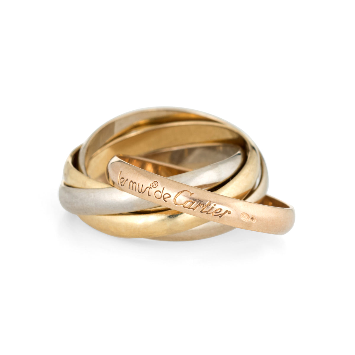 Cartier 5 band trinity ring Clearance
