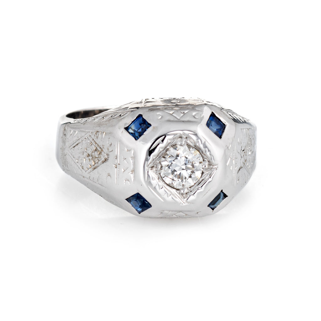 Art deco discount mens jewelry